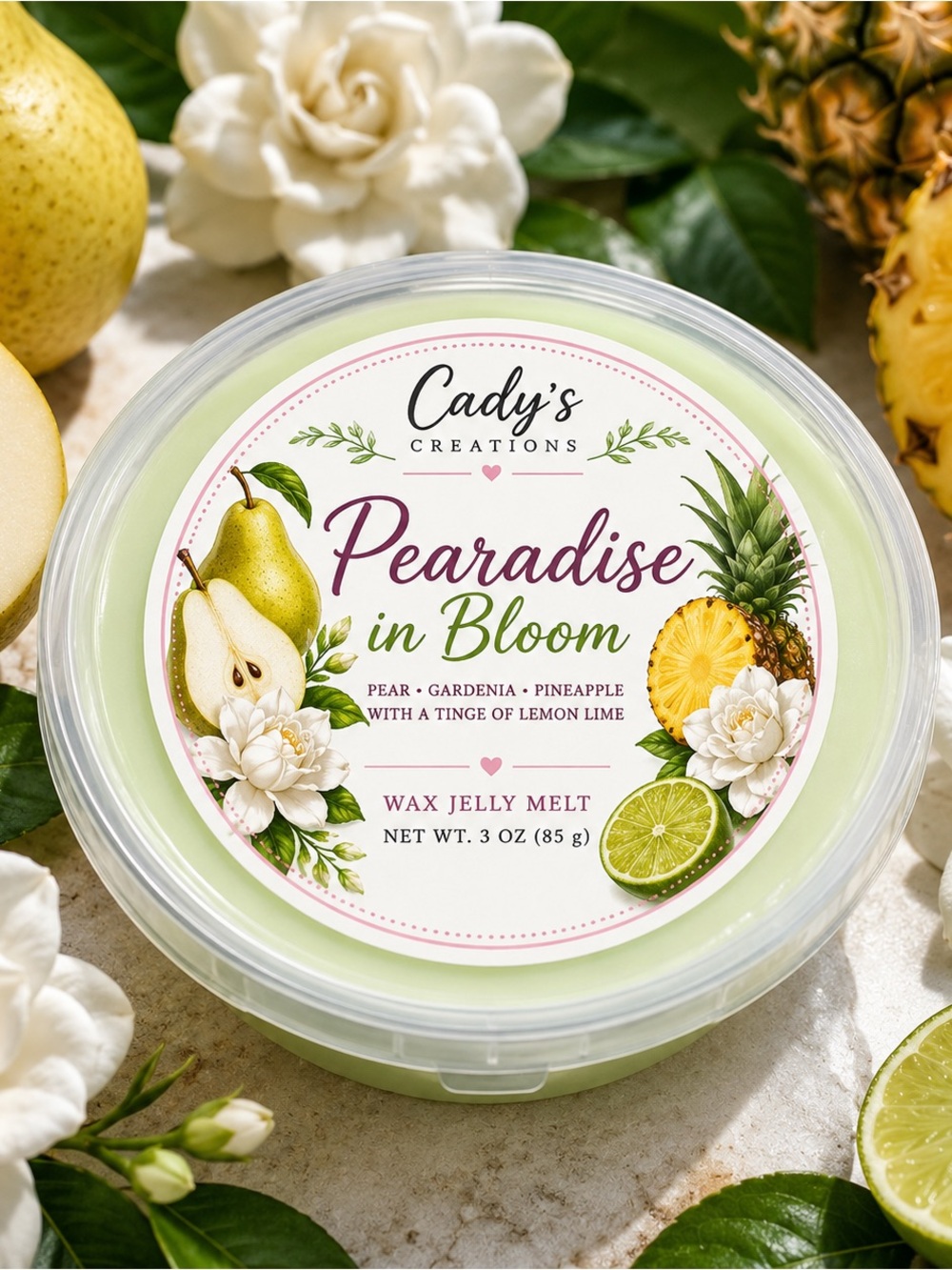 Pearadise in Bloom Wax Jelly Melt